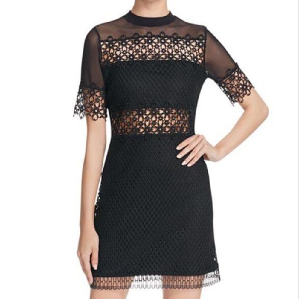 Black AQUA dress from Bloomingdales